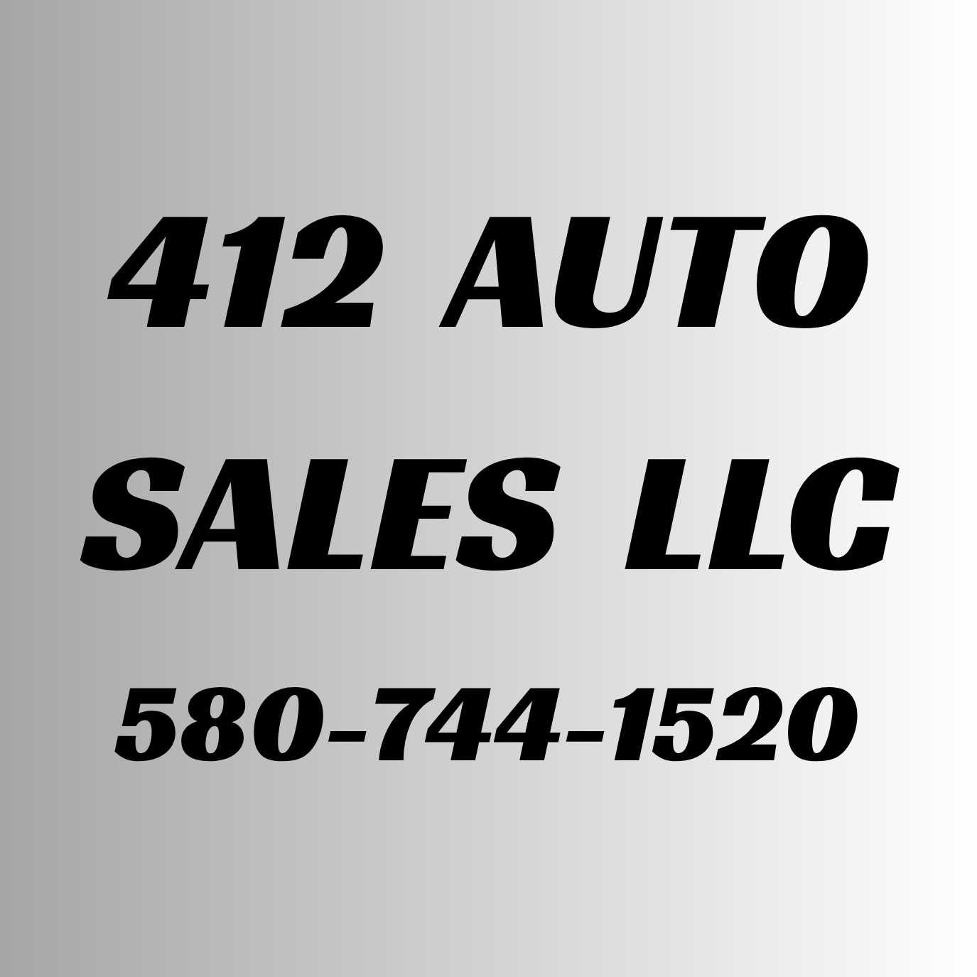 412 Auto Sales Ringwood OK