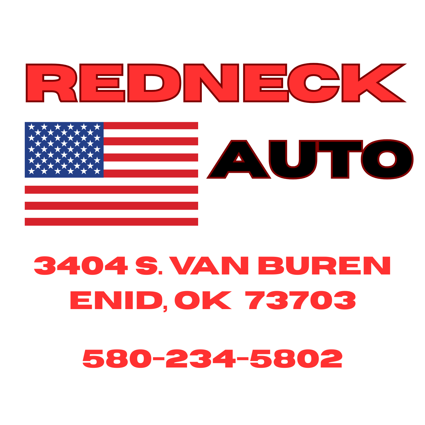 Redneck Auto Enid OK logo